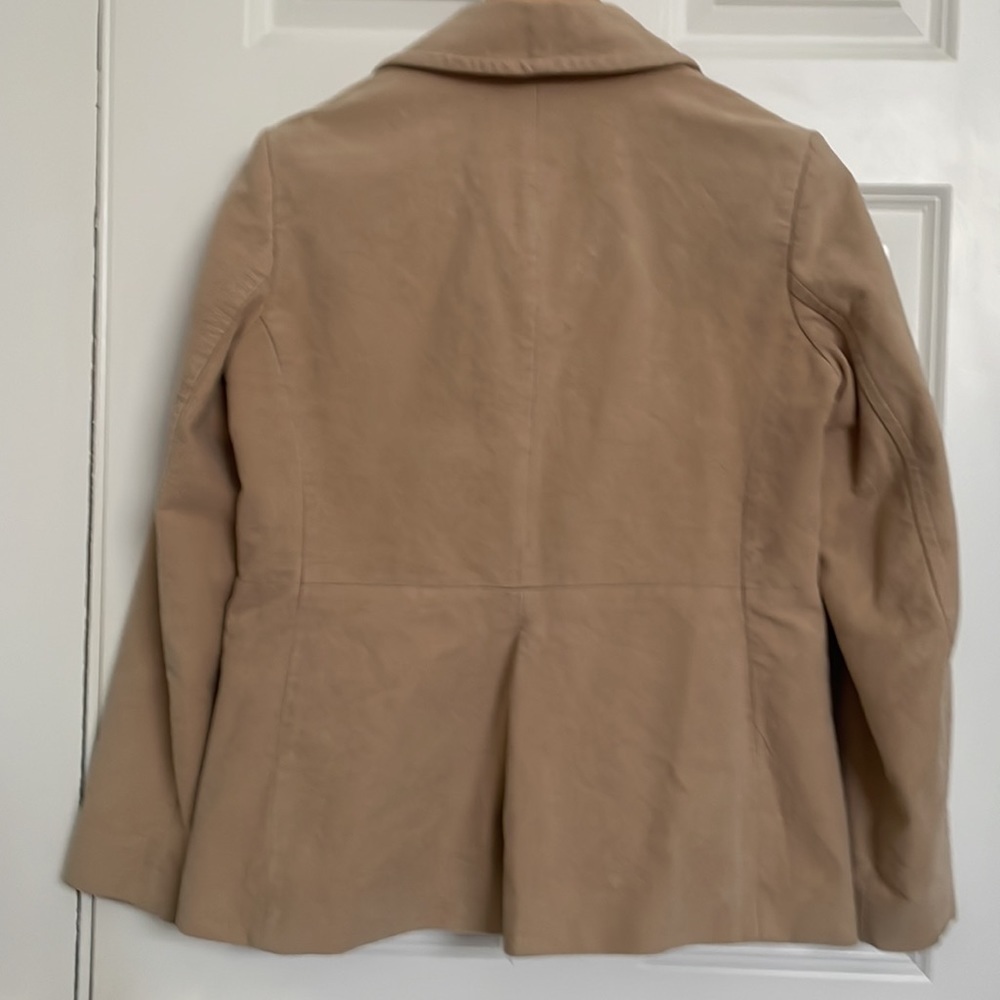 Vintage 90s Gap camel double breasted blazer - Picture 2 of 4